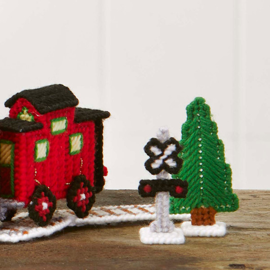 Herrschners Old World Village Plastic Canvas Kit