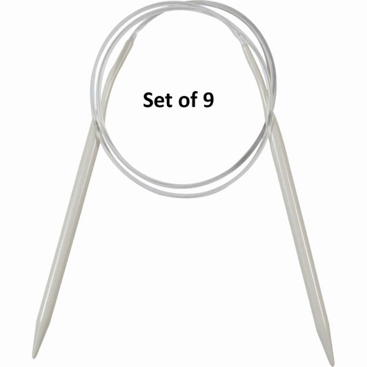 Herrschners 29" Circular Knitting Needle Set/9 Herrschners 29" Circular Knitting Needle Set/9