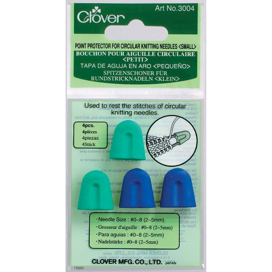 Clover Point Protectors for Circular Knitting Needles-Small Accessory Clover Point Protectors for Circular Knitting Needles-Small Accessory