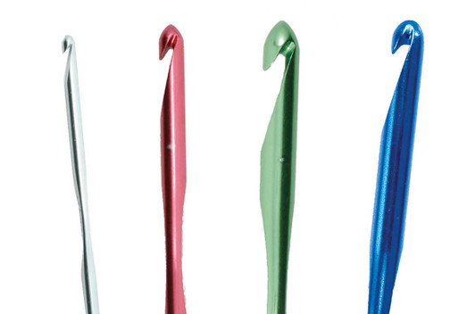 Susan Bates SilvaLume 5.5" (14cm) Crochet Hooks Susan Bates SilvaLume 5.5" (14cm) Crochet Hooks