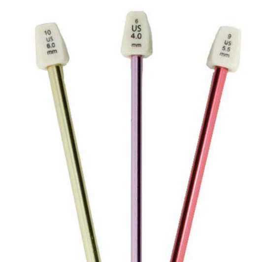 Susan Bates SilvaLume 10" (25cm) Afghan Hooks Susan Bates SilvaLume 10" (25cm) Afghan Hooks