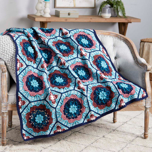 Herrschners Paragon Afghan Crochet Kit
