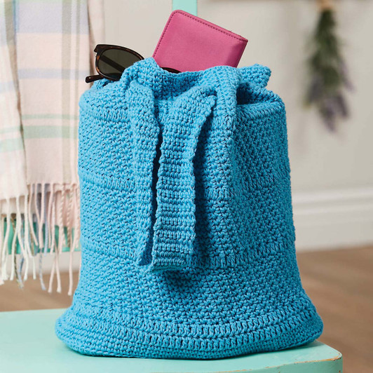 Village Yarn Busy Day Tote Crochet Yarn Kit Village Yarn Busy Day Tote Crochet Yarn Kit