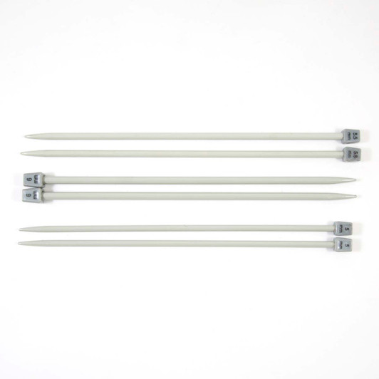 Herrschners 10" Aluminum Single Point Knitting Needles Herrschners 10" Aluminum Single Point Knitting Needles