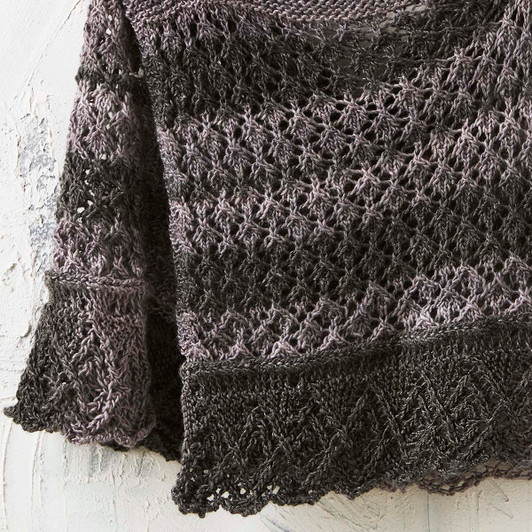 Parintha Shawlette Knit Pattern