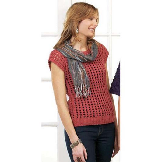 Pullover Vest Kit, Large Knit Yarn Kit Pullover Vest Kit, Large Knit Yarn Kit