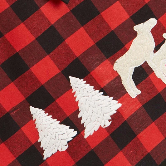 Herrschners Wintertime Table Topper Stamped Embroidery Kit