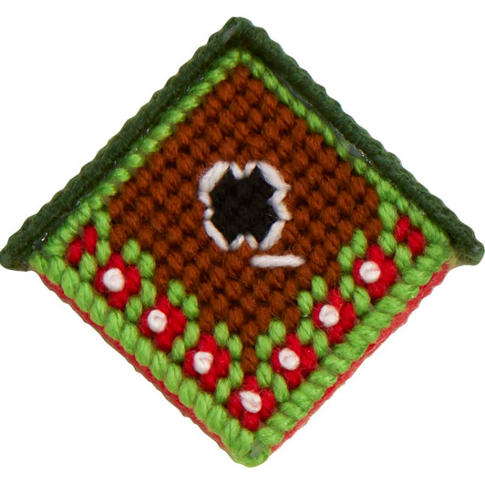 Herrschners Christmas Birdhouse Ornaments Plastic Canvas Kit Herrschners Christmas Birdhouse Ornaments Plastic Canvas Kit