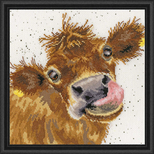 Bothy Threads Moo Counted Cross-Stitch Kit Bothy Threads Moo Counted Cross-Stitch Kit