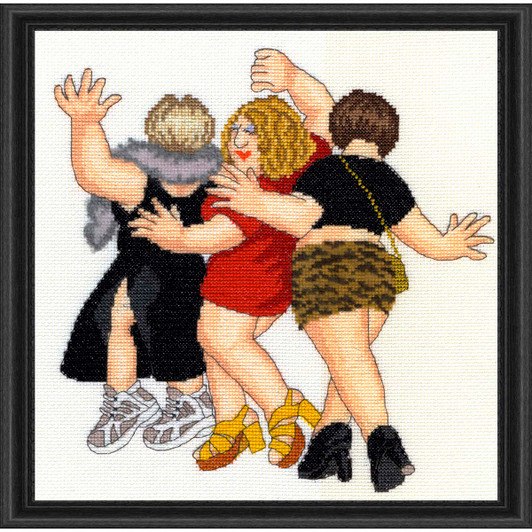 Bothy Threads Girls Night Out Counted Cross-Stitch Kit Bothy Threads Girls Night Out Counted Cross-Stitch Kit