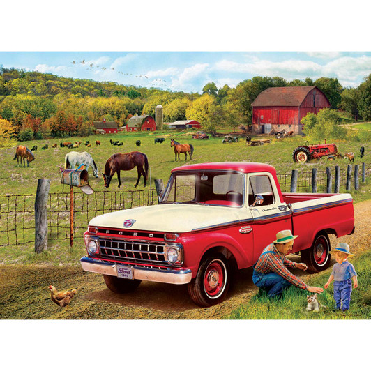 Eurographics Grandpa's Old Truck Jigsaw Puzzle