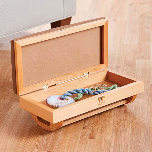 Herrschners Rocking Footstool with Storage