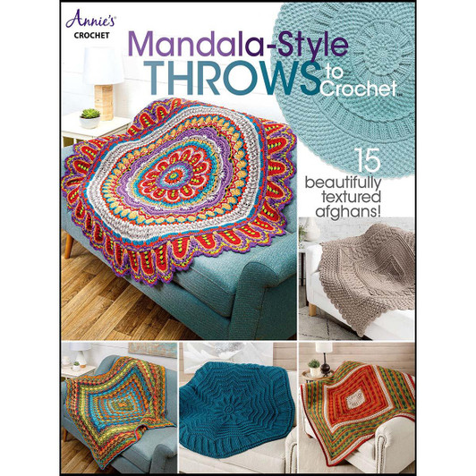 Annie's Mandala-Style Throws to Crochet Book Annie's Mandala-Style Throws to Crochet Book