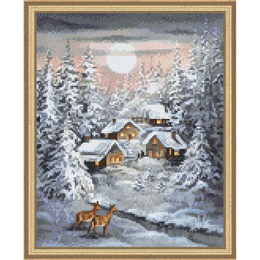 PixelHobby Winter Moonlight Mosaic Art Kit