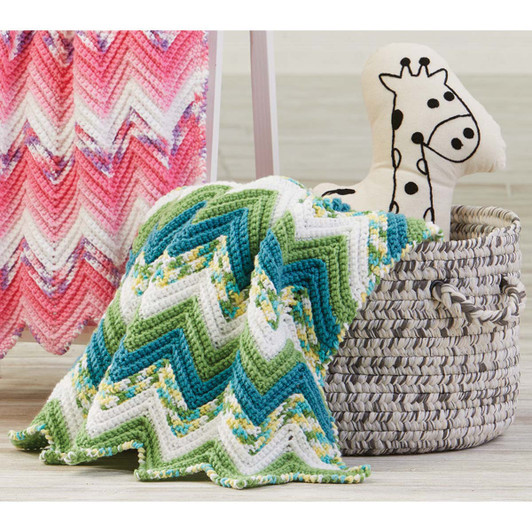 Herrschners Lily Pond Baby Blanket Crochet Kit Herrschners Lily Pond Baby Blanket Crochet Kit