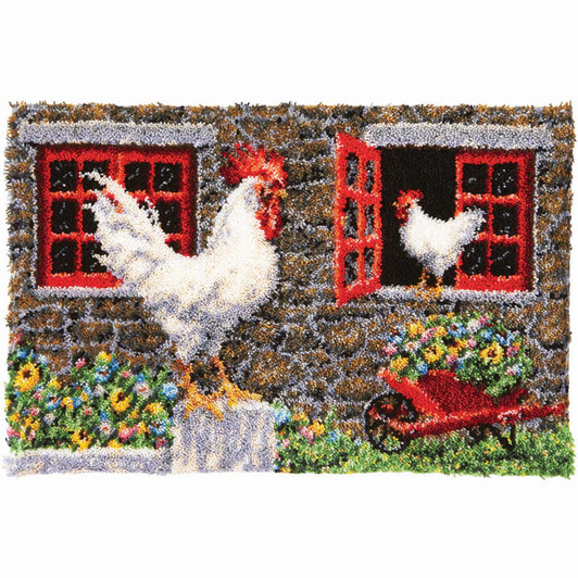 Herrschners Farm Fresh Latch Hook Kit