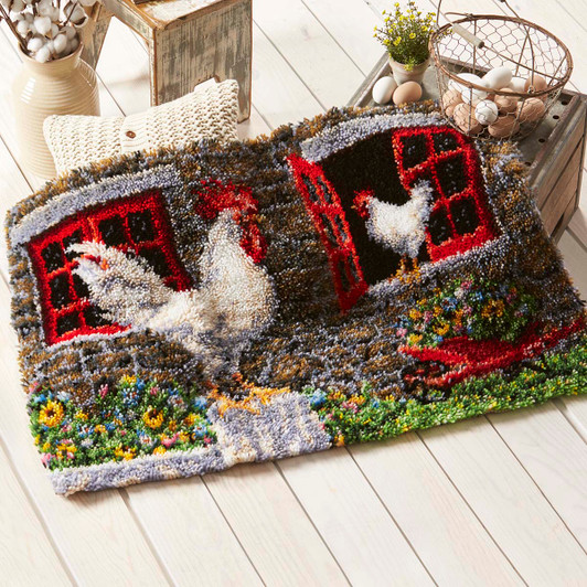 Herrschners Farm Fresh Latch Hook Kit