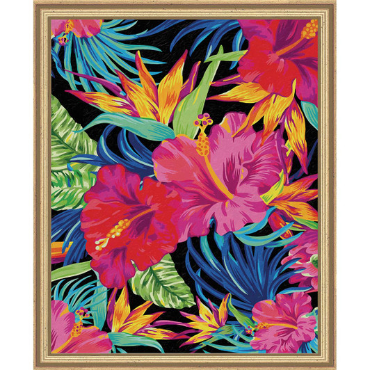 Schipper Exotic Flower Dreams Paint by Number Kit