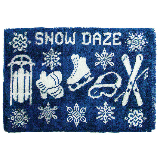 Herrschners Snow Daze Latch Hook Kit