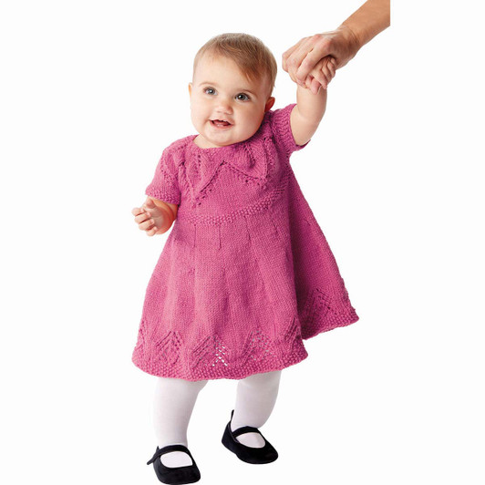 Bernat Fairy Leaves Dress Knit Kit