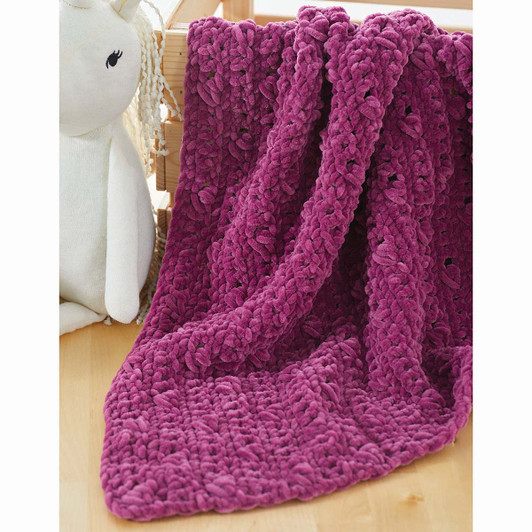 Premier Crossed Clusters Throw Crochet Kit Premier Crossed Clusters Throw Crochet Kit
