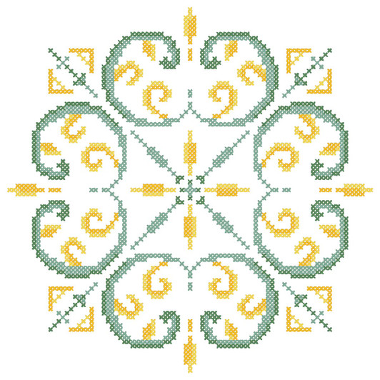 Herrschners Tango Quilt Blocks Stamped Cross-Stitch Herrschners Tango Quilt Blocks Stamped Cross-Stitch