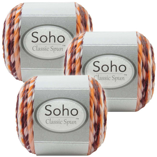 Soho Classic Spun-Bag of 3 Yarn