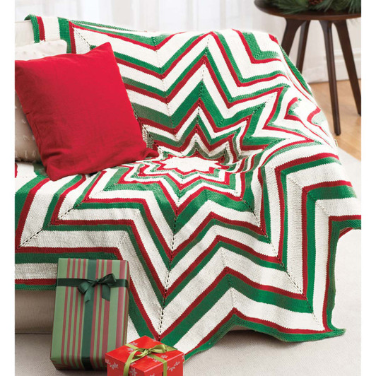 Bernat Star Knit Afghan Free Download Bernat Star Knit Afghan Free Download