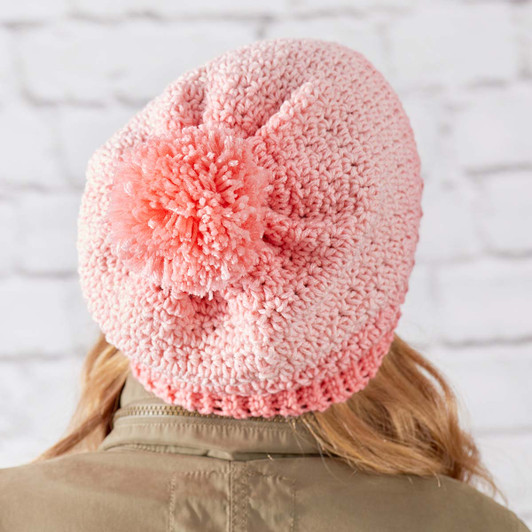 Red Heart Crochet Ombre Hat Free Download Red Heart Crochet Ombre Hat Free Download