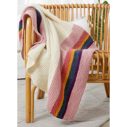 Premier Retro Rainbow Blanket Free Download Premier Retro Rainbow Blanket Free Download