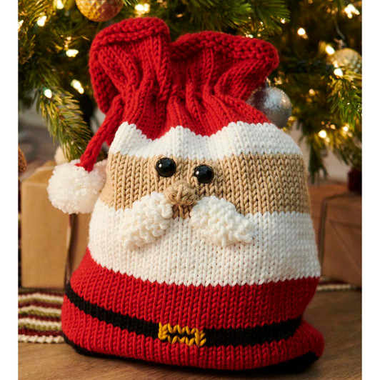Premier Santa Knit Gift Bag Free Download Premier Santa Knit Gift Bag Free Download