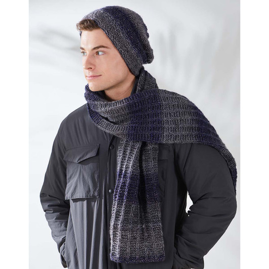 Premier Garter Rib Hat and Scarf Free Download Premier Garter Rib Hat and Scarf Free Download