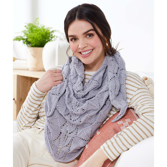 Premier Silver Leaf Shawl Free Download Premier Silver Leaf Shawl Free Download