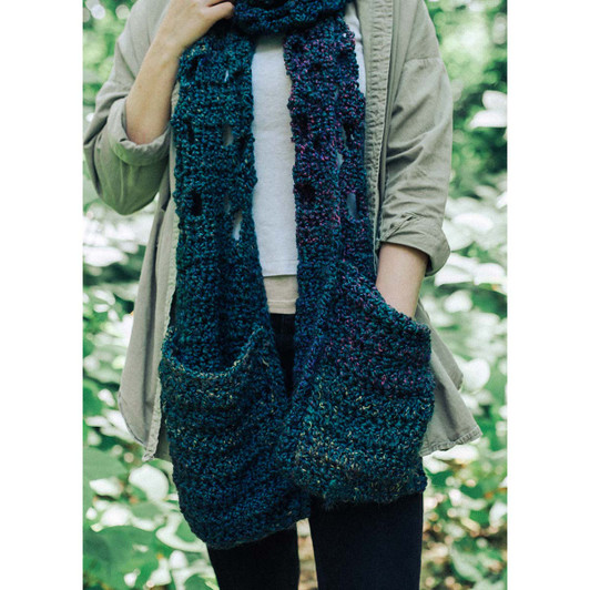 Lion Brand Super Scarf with Pockets Free Download Lion Brand Super Scarf with Pockets Free Download
