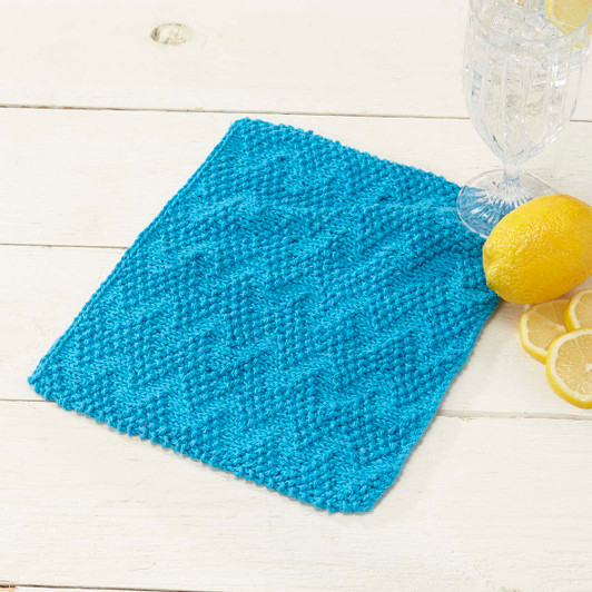 Zigzag Dishcloth Free Download Zigzag Dishcloth Free Download