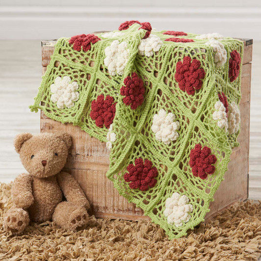 Rosy Garden Baby Blanket Free Download Rosy Garden Baby Blanket Free Download