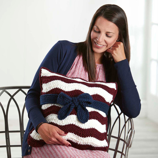 Patriotic Pillow  Crochet Pattern Free Download Patriotic Pillow  Crochet Pattern Free Download