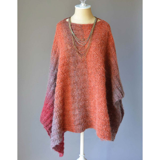 Universal Yarn Banked Coals Poncho Free Download Universal Yarn Banked Coals Poncho Free Download