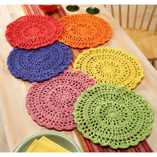 Village Yarn Rainbow Place Mats Free Download Village Yarn Rainbow Place Mats Free Download