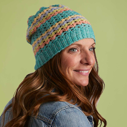 Spring Fling Slouchy Crochet Pattern Free Download