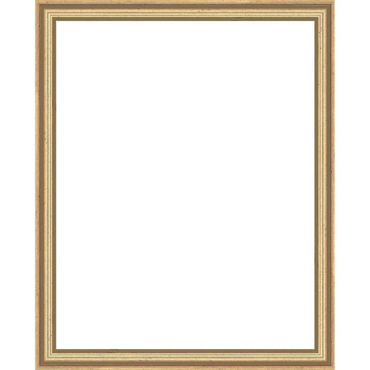 Herrschners Deep Inset 16 x 20" (30 x 41cm)  Gold Sectional Frame