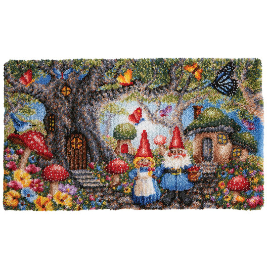 Herrschners Magical Garden Latch Hook Kit