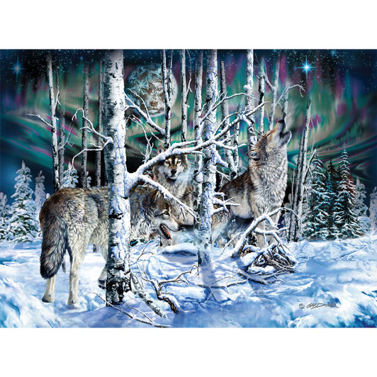 Puzzle Magic Midnight Mates, 500 pc Jigsaw Puzzle Puzzle Magic Midnight Mates, 500 pc Jigsaw Puzzle
