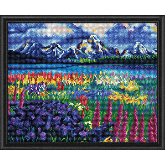 Diamond Art Mountain Field Diamond Painting