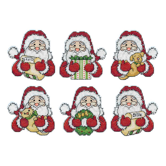 Design Works Presents from Santa Ornament Counted Cross-Stitch Kit Design Works Presents from Santa Ornament Counted Cross-Stitch Kit