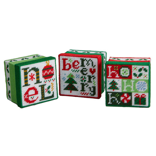 Herrschners Jingle All the Way Gift Boxes Plastic Canvas Kit Herrschners Jingle All the Way Gift Boxes Plastic Canvas Kit