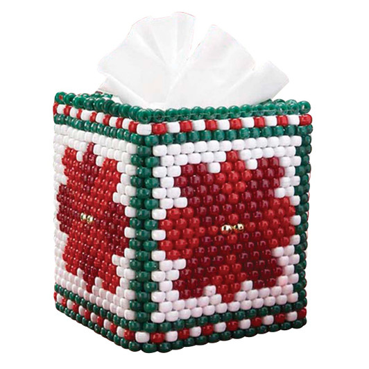  susiyo Christmas Snowflakes and Stars Tissue Box Cover