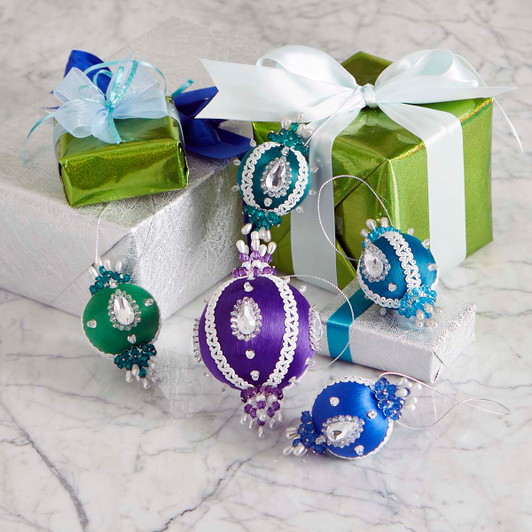 Herrschners Crowned Jewels Ornament Kit