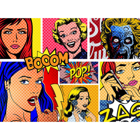 Puzzle Magic Pop Art, 500 pc Jigsaw Puzzle Puzzle Magic Pop Art, 500 pc Jigsaw Puzzle