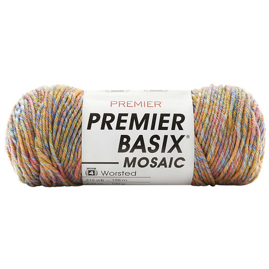 Premier Basix Worsted Mosaic Yarn Premier Basix Worsted Mosaic Yarn